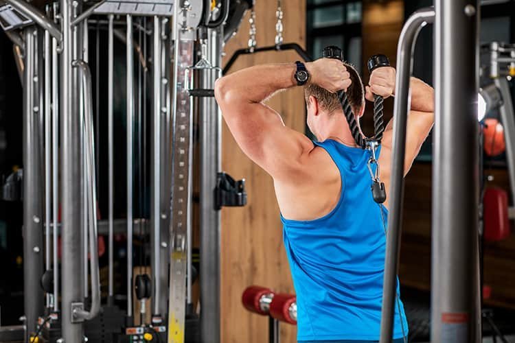 How To Do Overhead Cable Pull Triceps Extension